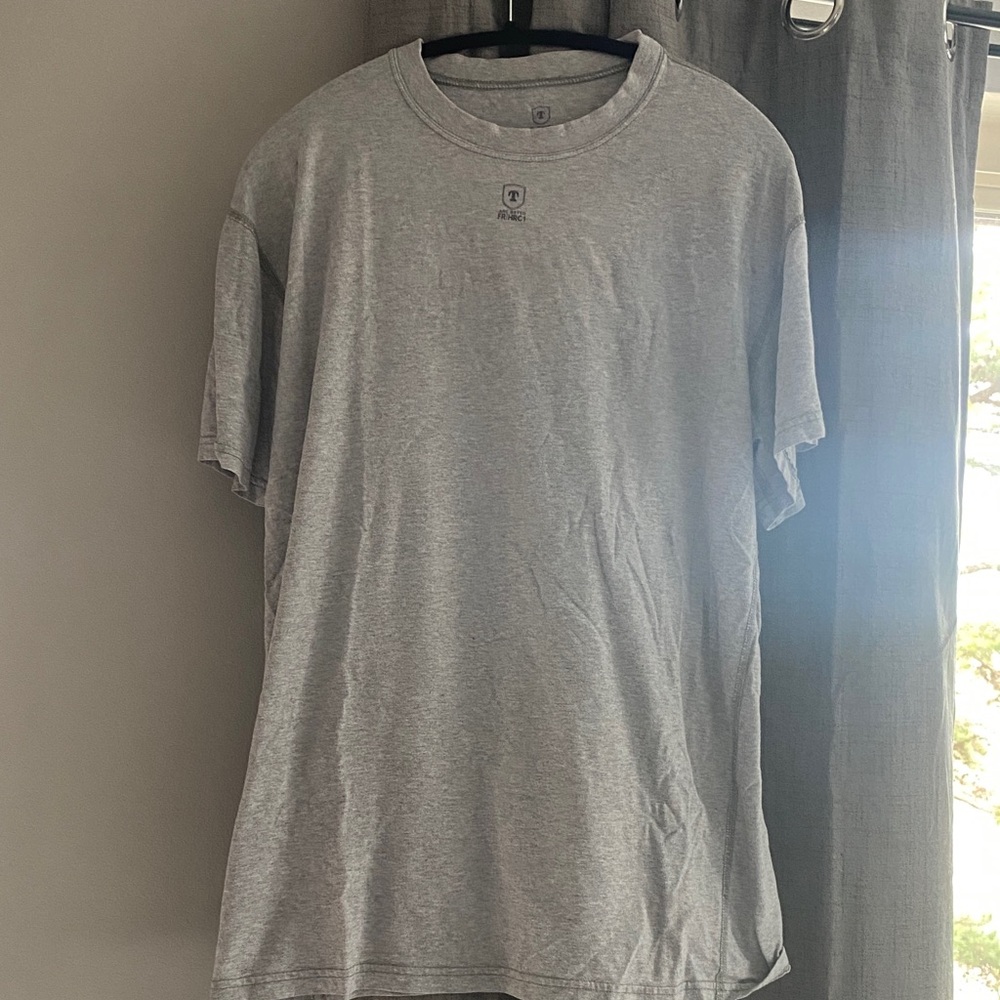 Tyndale FR HRC1 Light Gray Men's Short Sleeve Tee